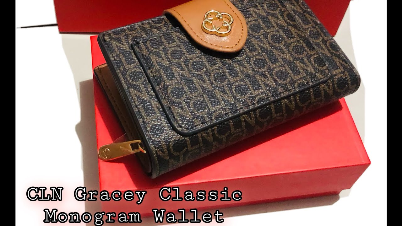 CLN Gracey Classic Monogram Wallet, CLN Wallet