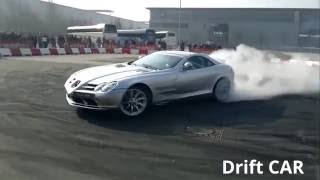Mercedes-Benz Sls Amg, Slr Mclaren Drift And Burnout
