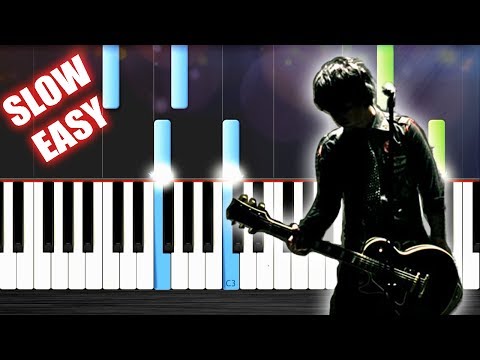 Green Day - 21 Guns - SLOW EASY Piano Tutorial By PlutaX - Synthesia