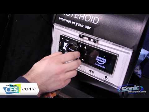 Parrot ASTEROID Car Stereo w/ Internet, Apps, Bluetooth - CES 2012 First Look!