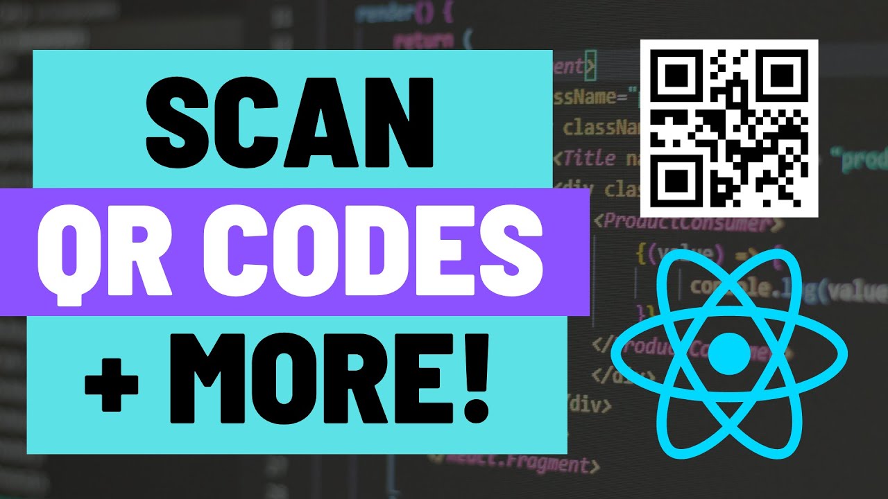 How To Scan Qr Codes + More Bar Codes Using Bar Code Scanner In Expo React Native