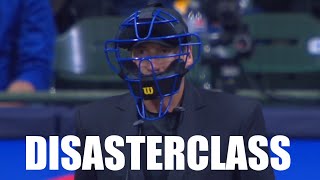 Umpire Disasterclass: Angel Hernandez in Padres vs Brewers on 4/16/24