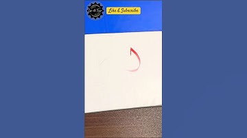 Allah Arabic Calligraphy Tutorial #shorts #tutorial