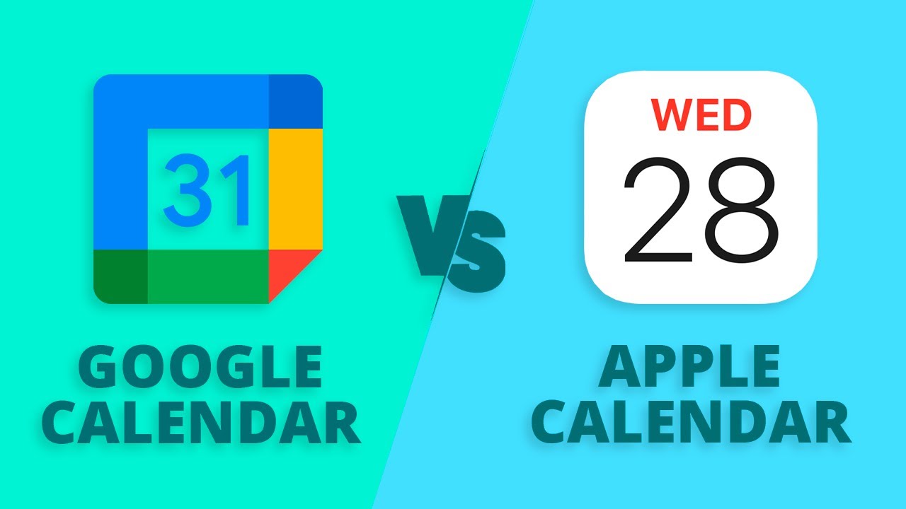 Google Calendar vs Apple Calendar Which is Best for Business? YouTube