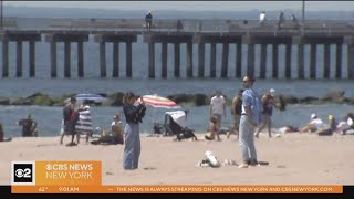 Opening day at New York City beaches