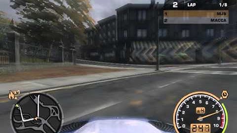NFSMW Campus Way BMW NO N2O 1st Lap 1:08.84 No Timebug By MJS