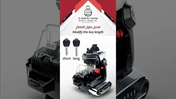 How to modify the key length / 2024 New 2M2 Tank 2 Pro Key Cutting Machine.