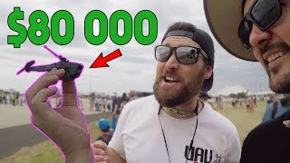 Flying an $80 000 MICRO ARMY FPV DRONE!!!!!!!!