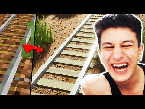 MİNECRAFTIN GRAFİKLERİNİ FULLEDİM 😱 Minecraft 53