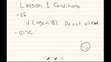 Lesson 1   Learning Programming   Conditions IF ELSE with Sammy Hegab