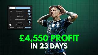 £4,550 in 23 Days: Why Pre-Match Betting Is Wasting Your Money!