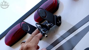 Install and Review    Haloview  M7108 Wireless RV Backup Observation Camera