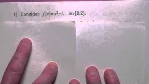 152 Section 5.2 (part one)  The Definite Integral