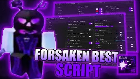 Forsaken Script | Roblox Forsaken Script | Auto Block & AimBot | New Update 2025