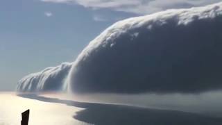 ABD'de Göl Üstünde Oluşan Müthiş Doğa Olayı