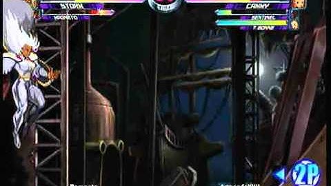 MvC2 Online (360): Brett (MSP) vs Armando (Sent/Cam/Tron) 3 .:7.7.10:.