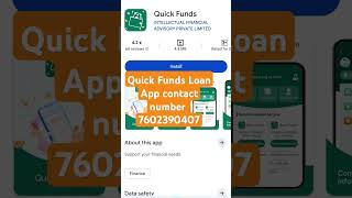 Quick funds loan app || Quick Funds Loan App Real or fake Full Review #tech