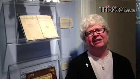 Sr. Jan Craven on the kickoff of the celebration o...