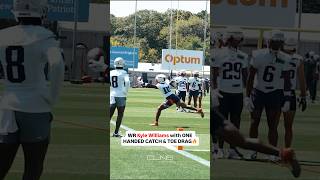 Patriots Wr Kyle Williams W One Handed Toe Drag Catch