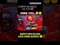 Cobra 🐍 Bundle Return Spin | Free fire Cobra bundle | FF short video tranding viral || #shortsfeed