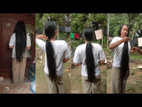 RAMBUT UDAH TERLALU PANJANG DAN DIPOTONGIN SAMA SUAMI
