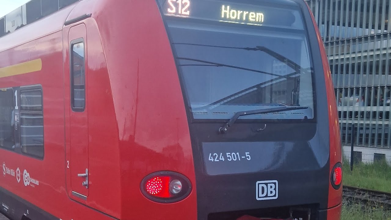Br424 501-5 | Siemens, Adtranz/Bombardier, DWA | S Bahn Köln | Soundaufnahme |