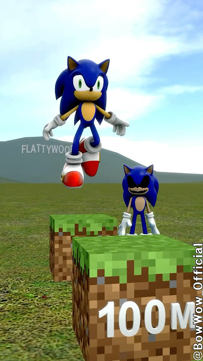 HELP Sonic How Far He Can Jump #frinedship #shorts #trending #anime