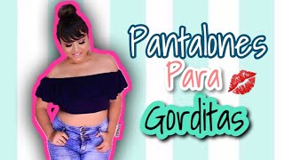 💓PANTALONES ALTA 💓PARA GORDITAS (TALLA L - YouTube