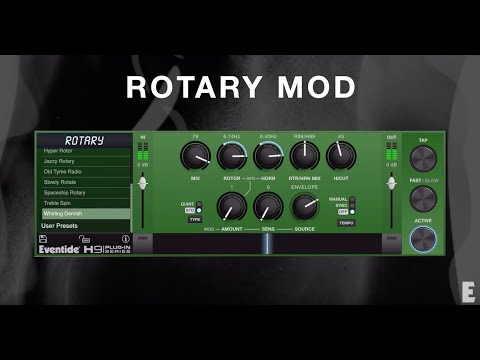 Eventide Rotary Mod for iOS / AUv3 Plug-in - Leslie cab emulation effect