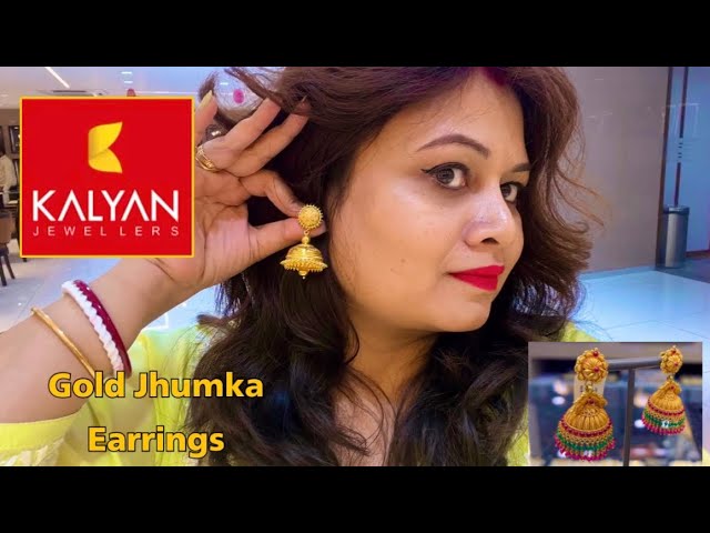 Anomaa Tushi Kyra Gold Earrings-Candere by Kalyan Jewellers
