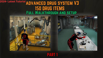 Advanced Drug System V3 | 150 Drug System | Full Walkthrough and setup | Brave Developments | 2024