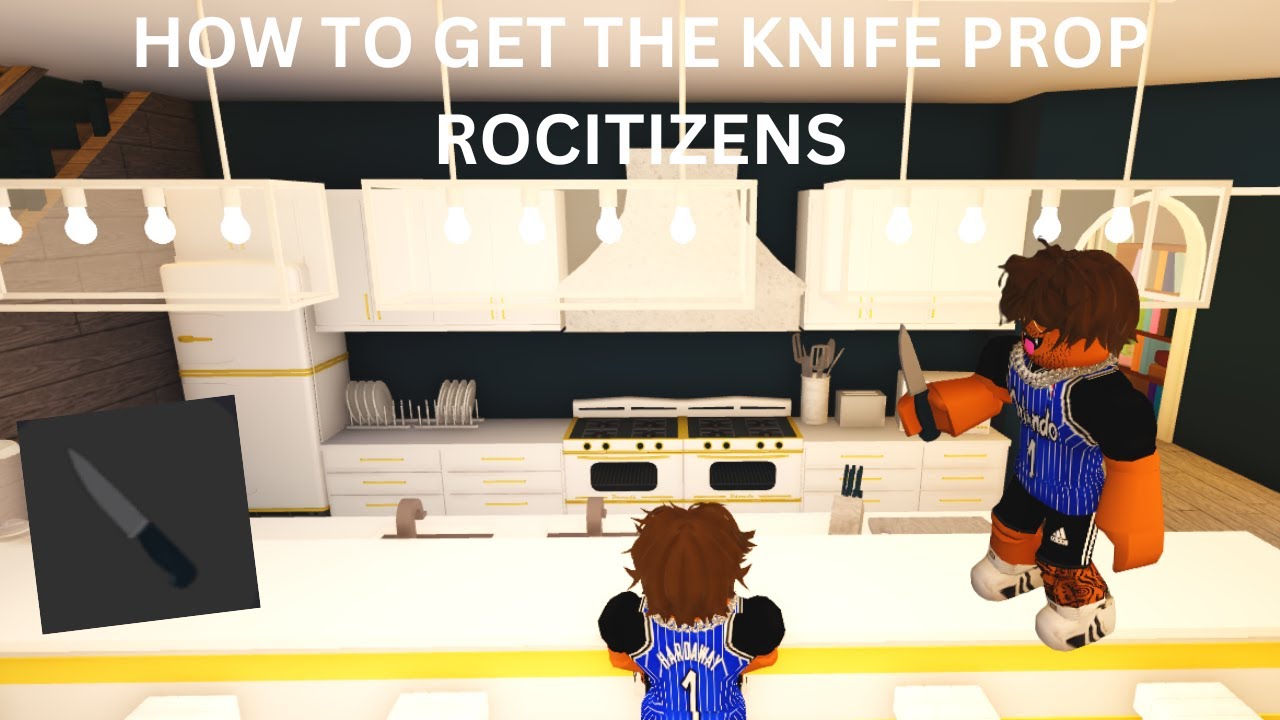 How to get the Knife Prop in Rocitizens (ROBLOX) YouTube