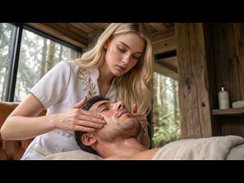 ASMR Premium Cabin Spa: Deep Facial & Neck Massage (No Talking)