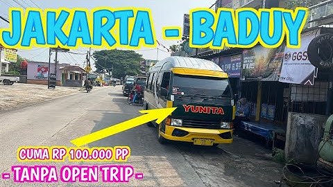 TRIP JAKARTA - BADUY NAIK TRANSPORTASI UMUM | TANPA OPEN TRIP | FULL VIDEO