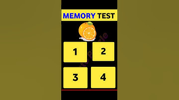 Memory Test | Guess The Correct One! | Guess Puzzle For Iq Test || #shorts #viral #paheliyan