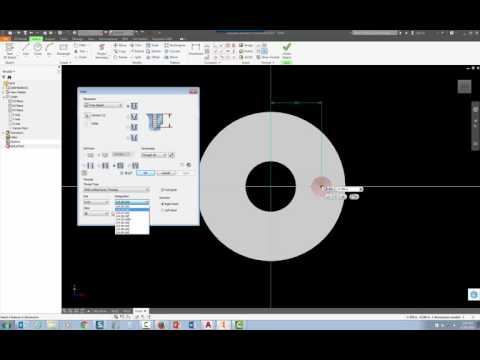 7. Inventor Basics - Creating a Circular Hole Pattern