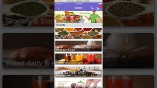 Grocery App | Grocery Android App with Store & Delivery App | 3 Apps with Backend Admin Panel screenshot 4