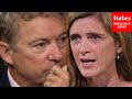 'Big Heart, Small Brain Syndrome': Rand Paul Attacks USAID Spending To Samantha Power's Face
