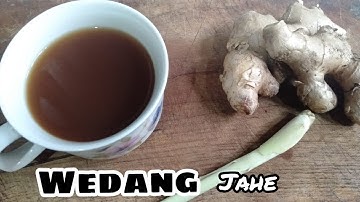 Resep wedang jahe penghangat tubuh yang simple