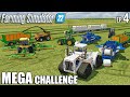 Mega silage production w goweil ltmaster  mega challenge  farming simulator 22  episode 4