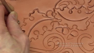Leather Saddle Tooling