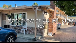 1379 Snow St. #4, Mt View, CA