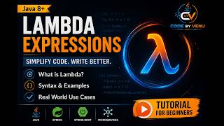 Java 8 Lambda Expressions Explained | Complete Beginner to Advanced Tutorial