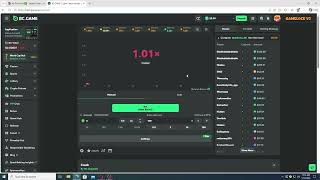 Using the best predictor for BC.Game Crash to make $1000 bets