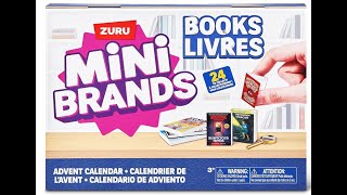 Zuru Mini Brands Advent Calendar Books 2025