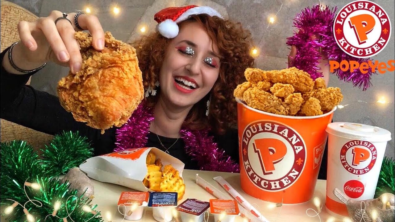 POPEYES KOVA EŞLİĞİNDE YILBAŞINI KUTLUYORUZ! 🎄🥳 POPEYES MUKBANG