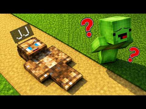 Mikey & JJ: CAMOUFLAGE HIDE AND SEEK in Minecraft! Maizen🌿👀🤣