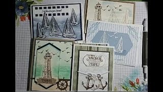 Sneak Peek Sailing Home Stampin Up Set
