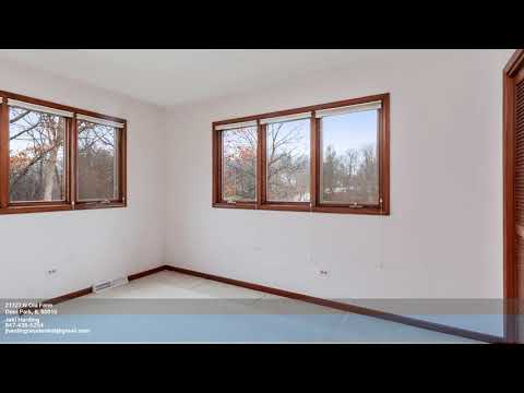 21727 N Old Farm, Deer Park, IL home video tour
