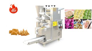 Dumpling Making Machine in Hot Sale----Samosa Making Machine #kitchen #dumpling #restaurant